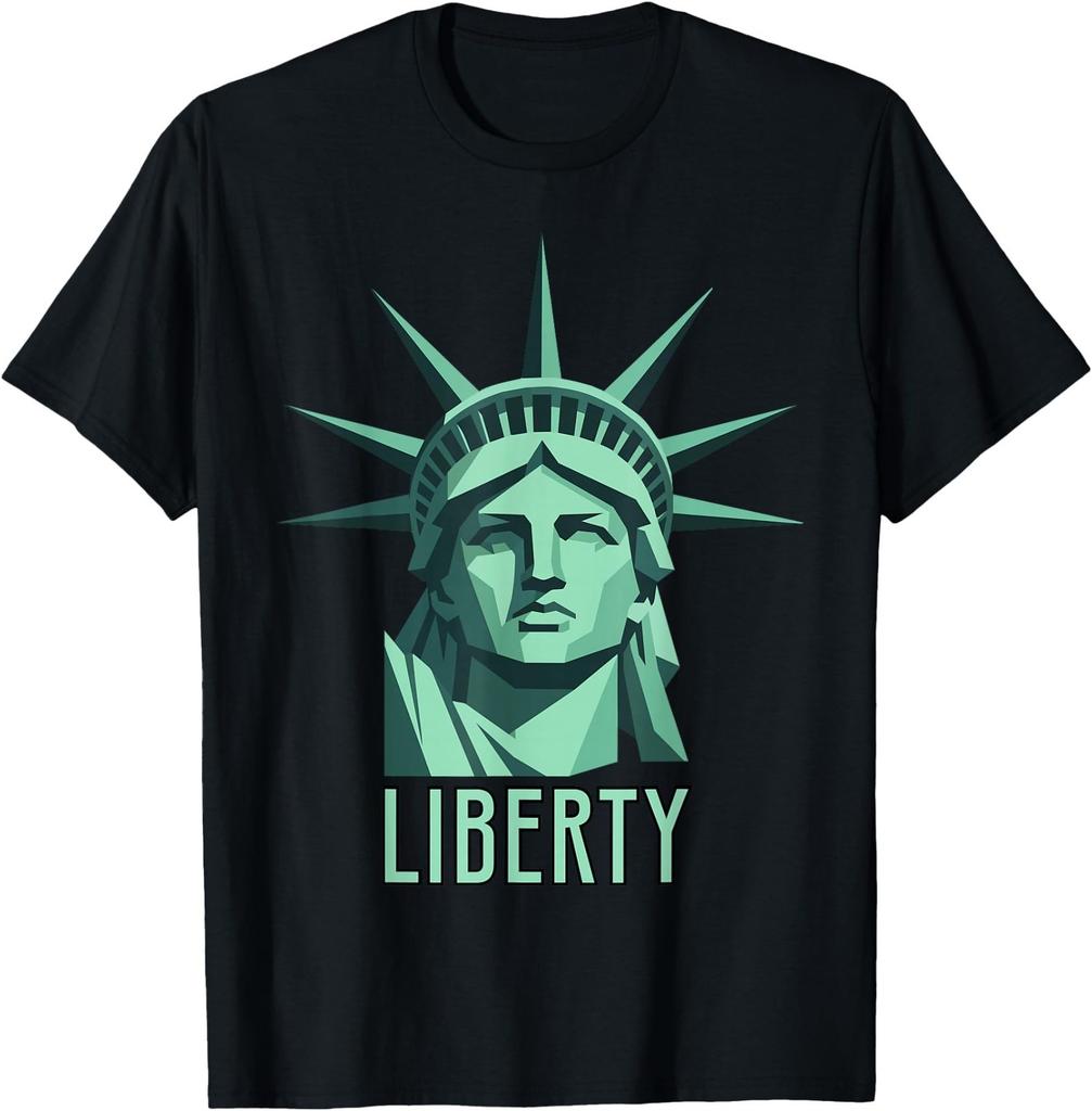 Patriotic Statue of Liberty 250 Years Anniversary of America T-Shirt
