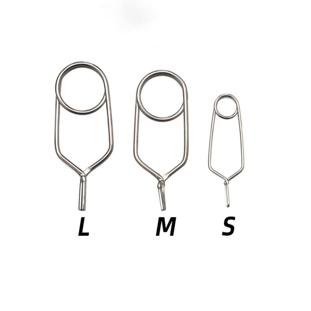 Stainless Steel Fly Tying Tool Lures Creation Feather Wrapping Tool Portable Lure Making Clips
