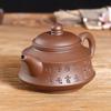 300ml Ręcznie Robiony Czajnik z Fioletowej Glinki z Filtrem Shede Chiny Ręcznie Robiony Zaparzacz do Herbaty Czajnik Chiński Mały Zestaw do Herbaty Kung Fu