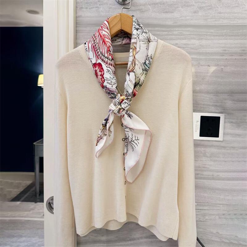 NINA SOLOR Underwater World Silk Scarf