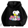 Soft Casual Hooded Sweatshirt Cute Cartoon Winter Trendy Kids Hoodie Snoopy 3 14 Years
