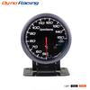 Dynoracing 60MM Black Face Oil Temp Gauge 50-150C White/Amber Light Peak Function Oil Temperature Gauge Car Meter with Sensor