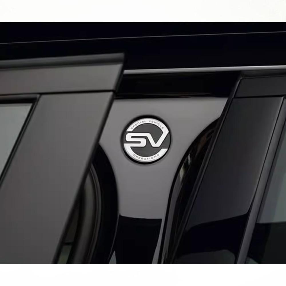 Naklejka z logo na karoserię samochodu Emblemat SV Odznaka do dekoracji bagażnika samochodu