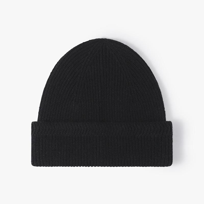 Hat Women's Autumn and Winter Women's Baotou Hat Warm Ear Protector Cold Hat Outdoor Thickened Knitted Hat Cold-proof Light Luxury