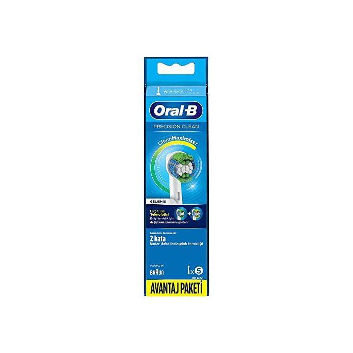 Brossettes De Rechange - Oral-B - Precision Clean - Technologie Cleanmaximizer - 4+1 Pièces