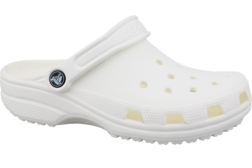 Crocs Classic Clog, Unisex white Slides