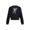 Under Armour Curry X Bruce Lee Collaboration SS24 Spring Collection Dragon Pattern Printed Pullover Crewneck Sweatshirt Women Sweatshirt 1385300-001