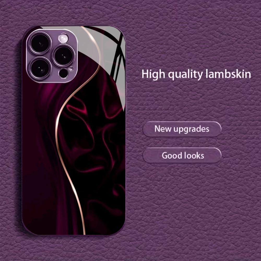 dead colour new Hot-selling protective case Phone Case Metallic paint Glass PhoneCase for iPhone 17 16 15 14 13 12 11pm Pro Plus