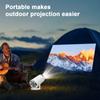 4K Android 11 Dual Wifi Portable Projector 1080P 1280*720P Home Cinema Outdoor Projector