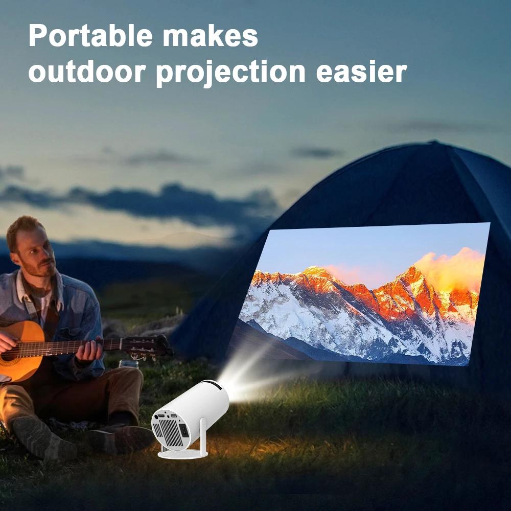 4K Android 11 Dual Wifi Portable Projector 1080P 1280*720P Home Cinema Outdoor Projector