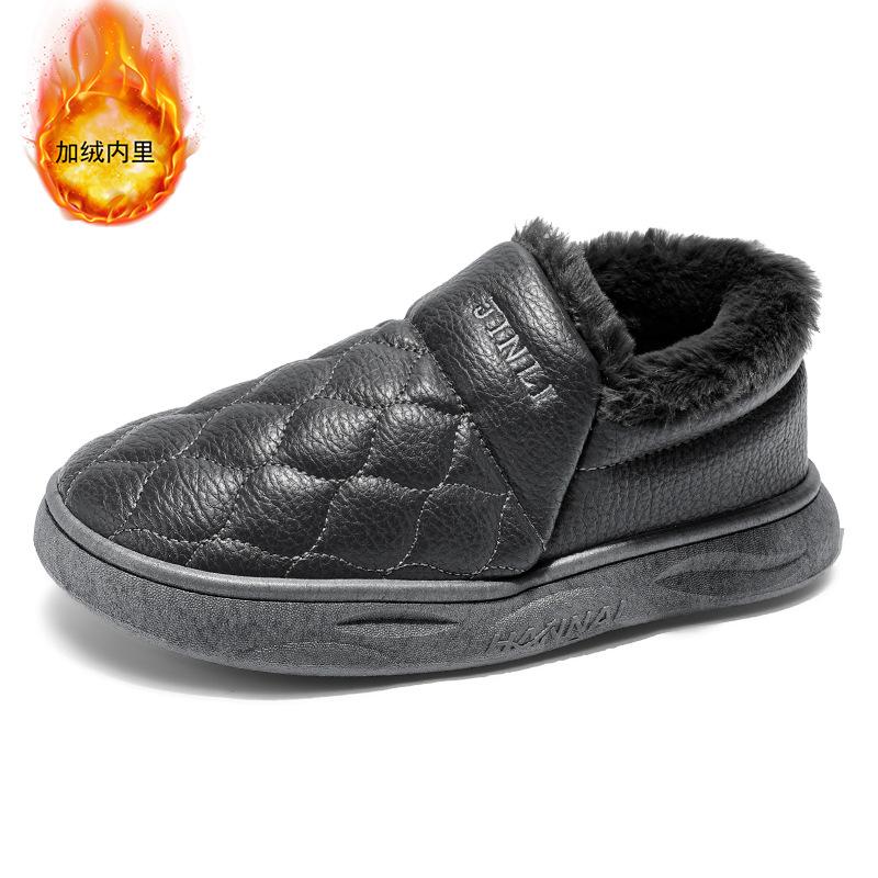 Low-top Non-slip and Wear-resistant Winter Piled and Thickened New Large Cotton Boots Outdoor Comfortable Snow Boots