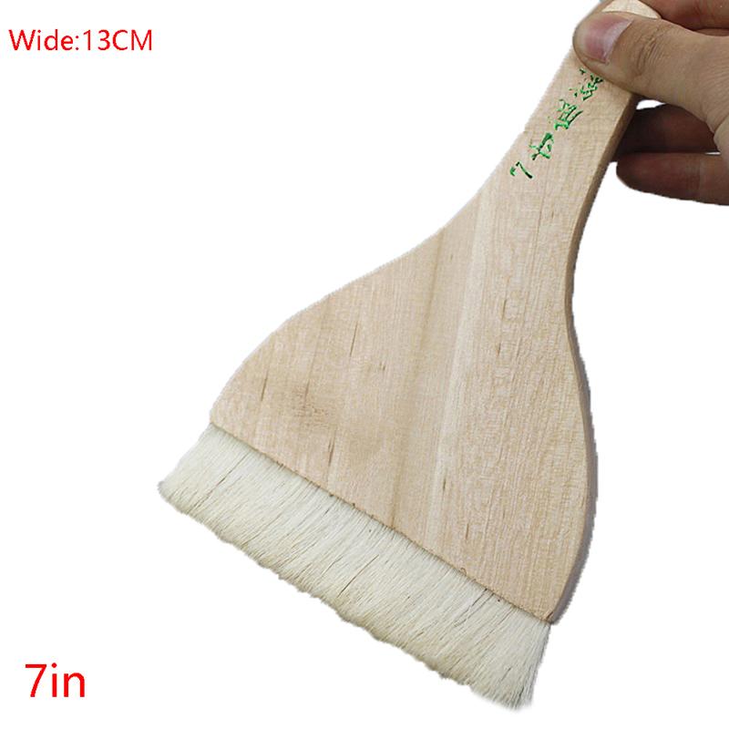 Goat Hair Paint Brushes Smooth Sanding For Wall Watercolor Acrylic Oil Painting