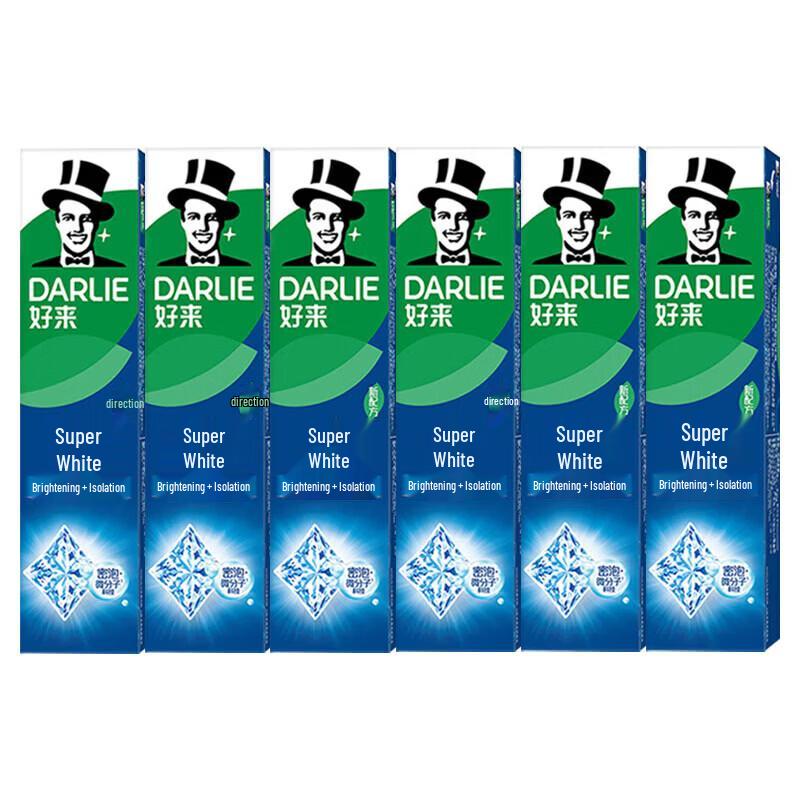 Darlie Micro-Molecular Whitening Toothpaste (6-Pack)