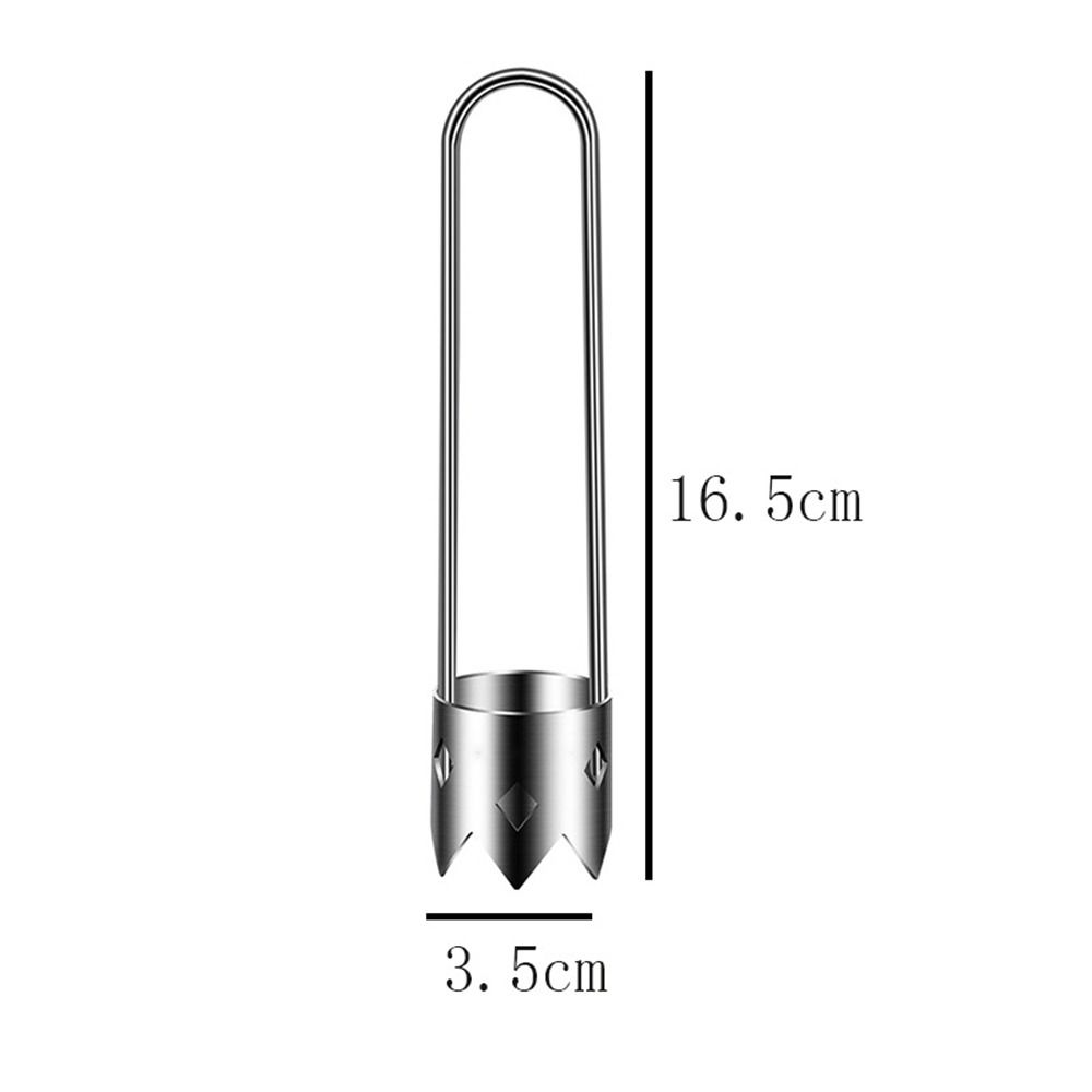 Stainless Steel Tomato Stem Corer Tool Embedded Pepper Corer Seed Remover Tool Strawberry Huller