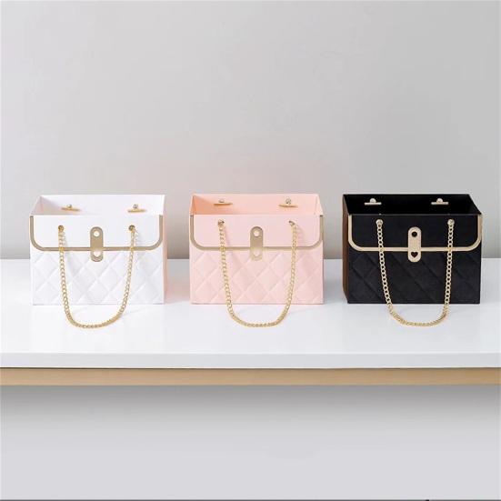 Přenosná 4ks květinová kabelka s dlouhou životností, vhodná k použití s ​​vizuálními efekty květinová taška