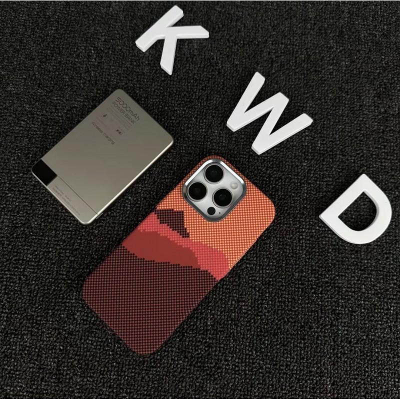 

Mountain River Kevlar Magnetic Suction Suitable IPhone 17 PROMAX Skin Feel Phone Case Apple 16 Creative Protective Cover iPhone 12