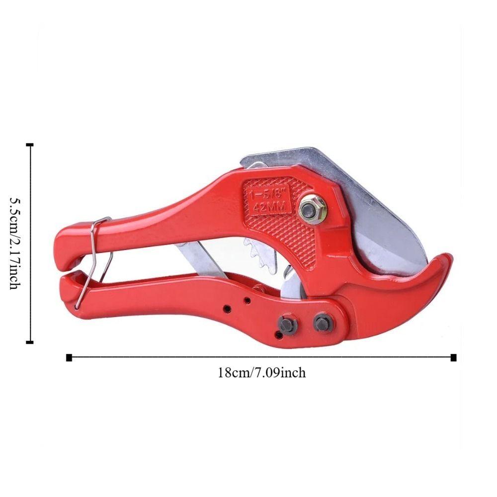 2 Pcs PE Hose Cutter PPR Cut Ratchet Save Labour PVC Pipe Cutter  Woker
