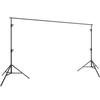 12 X 10 Ft Heavy Duty Backdrop Stand, Height Adjustable Photography Backdrop Stand, Background Support System with 6 Clamps and A Carry Bag, for