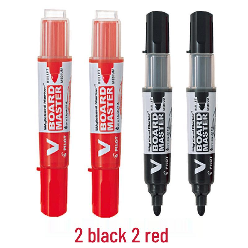 PILOT Hyaku Raku Raderbar Whiteboardpenna, Stor Kapacitet, Utbytbar Spets