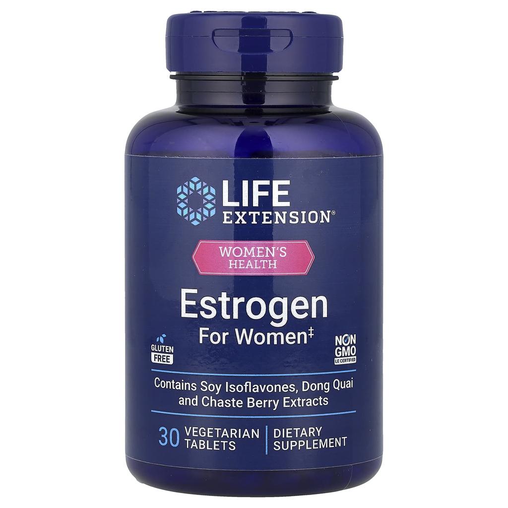 Women's Health, Estrogen for Women, Veggie Tablets 30 Tablets