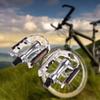 Pedal de Liga de Alumínio de 4 Cores para Bicicleta Mountain Bike Bicicleta de Estrada