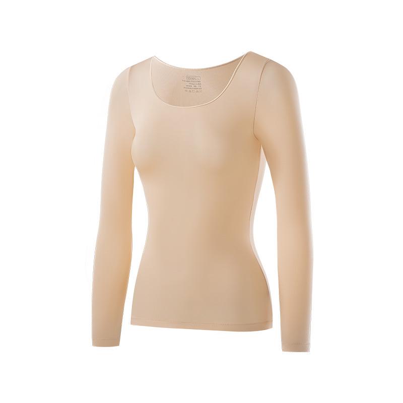 Lightweight Seamless Antibacterial Skin-Beautifying Base Layer: High Elasticity, Comfortable, Warm, Moisturizing