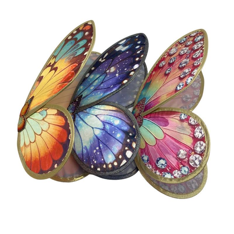Kids Dress Up Angel Wings Fabric Material For Birthday And Themed Party Photoshoot