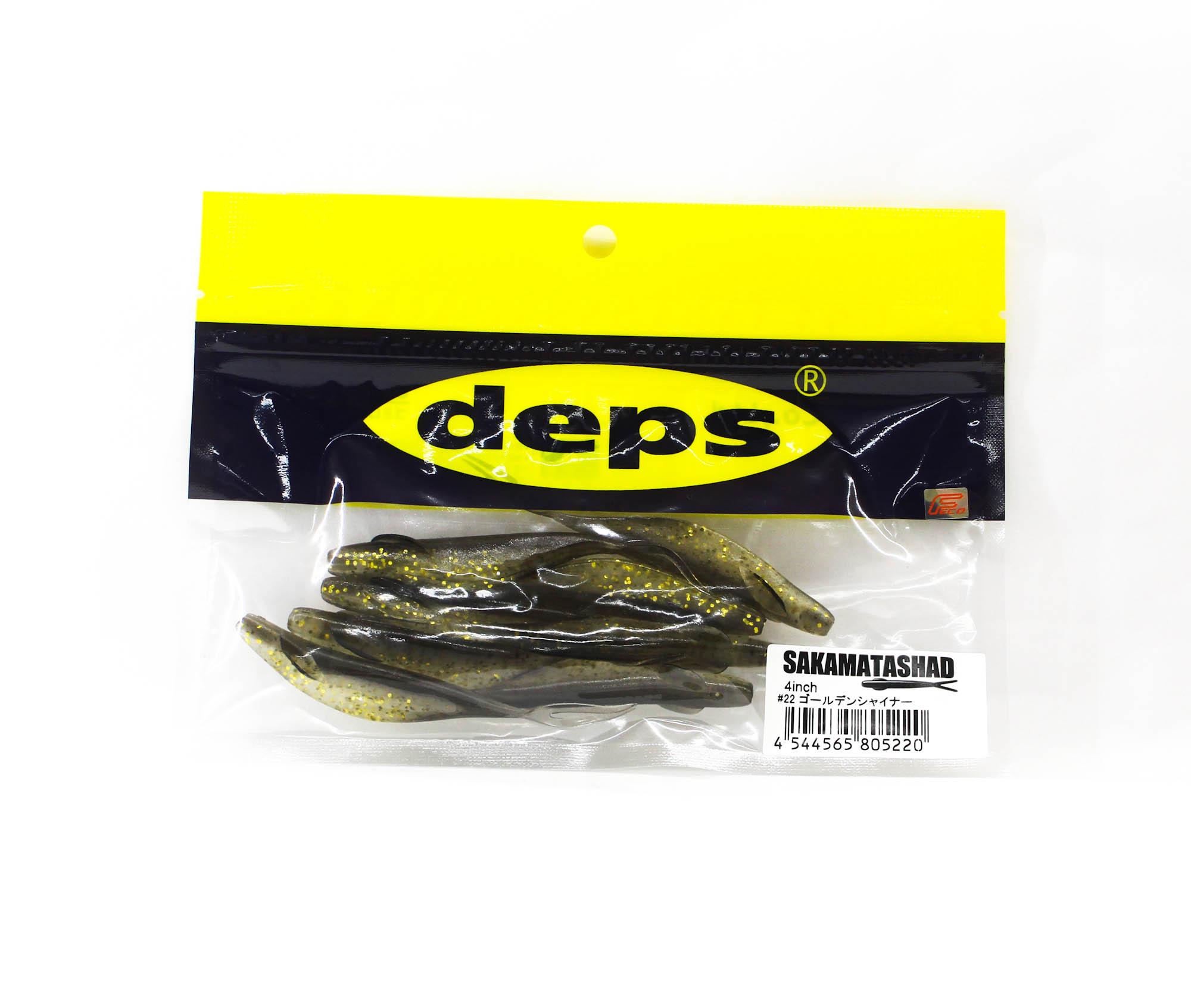 Мягкая приманка Deps Sakamata Shad 4 дюйма 22 (5220)