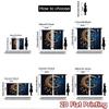 2D Flat Printing 2pcs Curtain Window Drapes Eid Golden Moon and Stars Digital Printed Polyester Drapes Festive Wall Decor