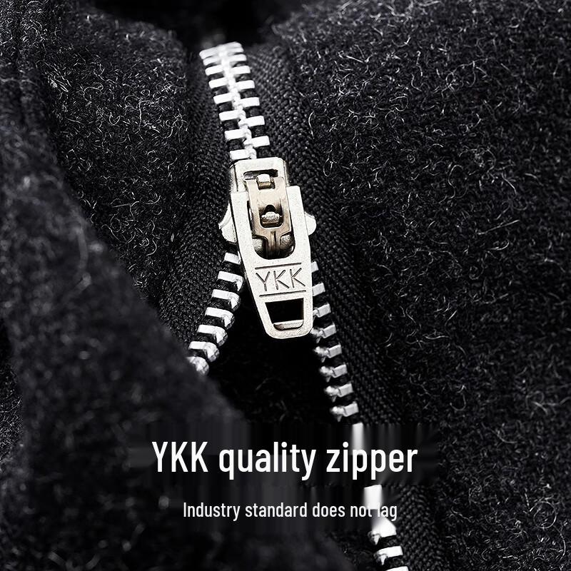 Men's Wool Blend Straight-Leg Casual Pants