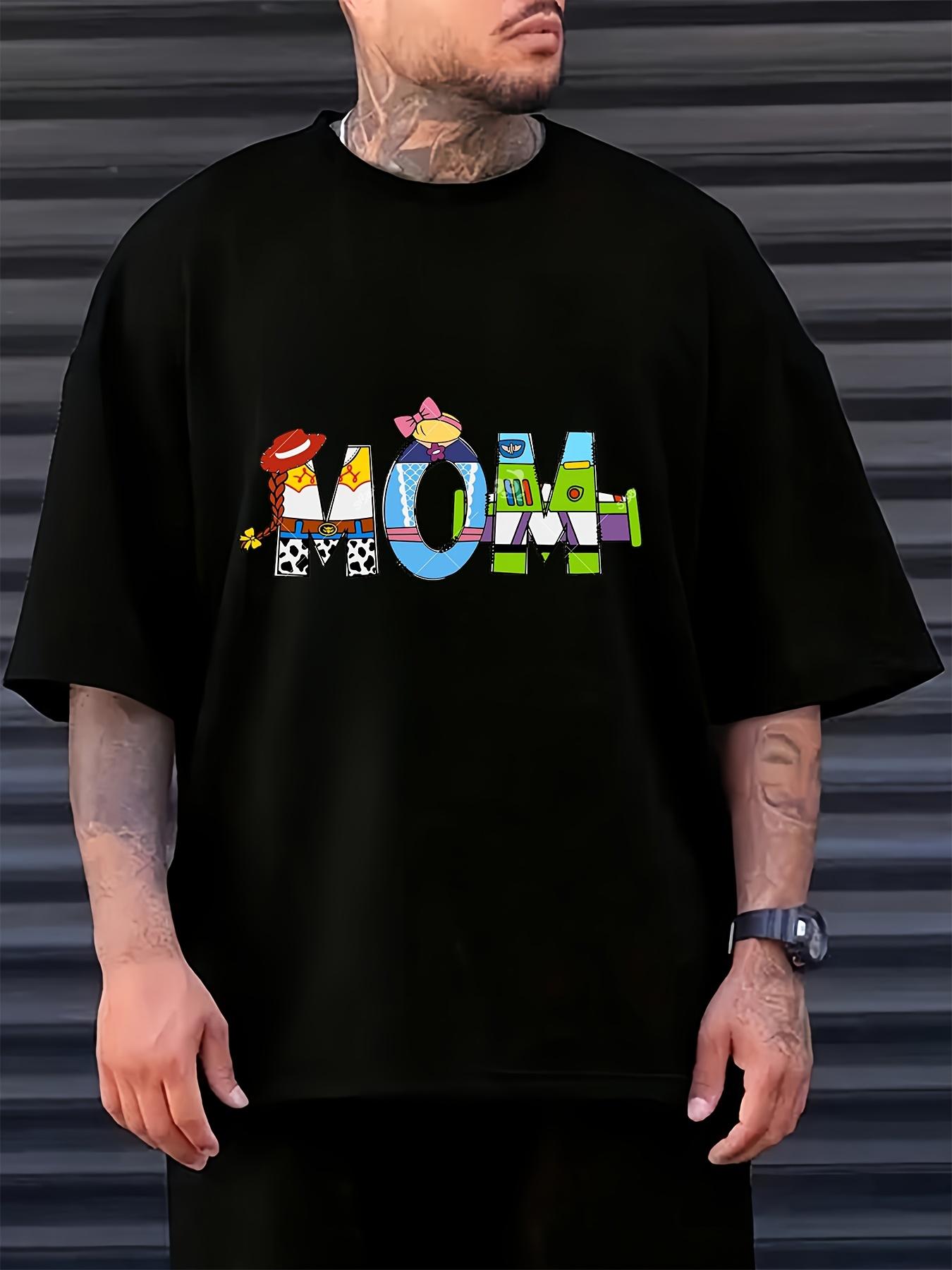 Toy Story Graphic T-shirt - Black Casual Summer Tee with Woody XXXL