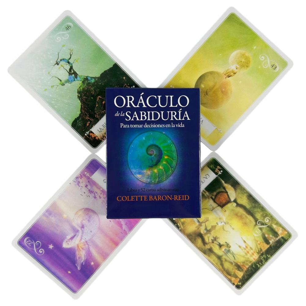 Oracle of Wisdom To Make Decisions In Life A 52 Divination Oracle Cards Spanish Edition