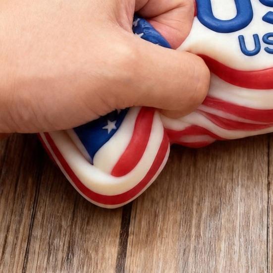 America 250th Anniversary Squeeze Toy Stress Relief Patriotic USA 250th Anniversary Sensory Fidget Pinch Toy Party Favors