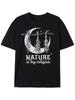 Witchcraft Moon Herbs Nature Is My Religion T-shirt
