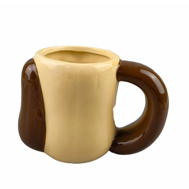 Niche Chief Dog Ceramic Mug Breakfast Cup Juice Cup Milk Cup Cartoon Animal Coffee Cup