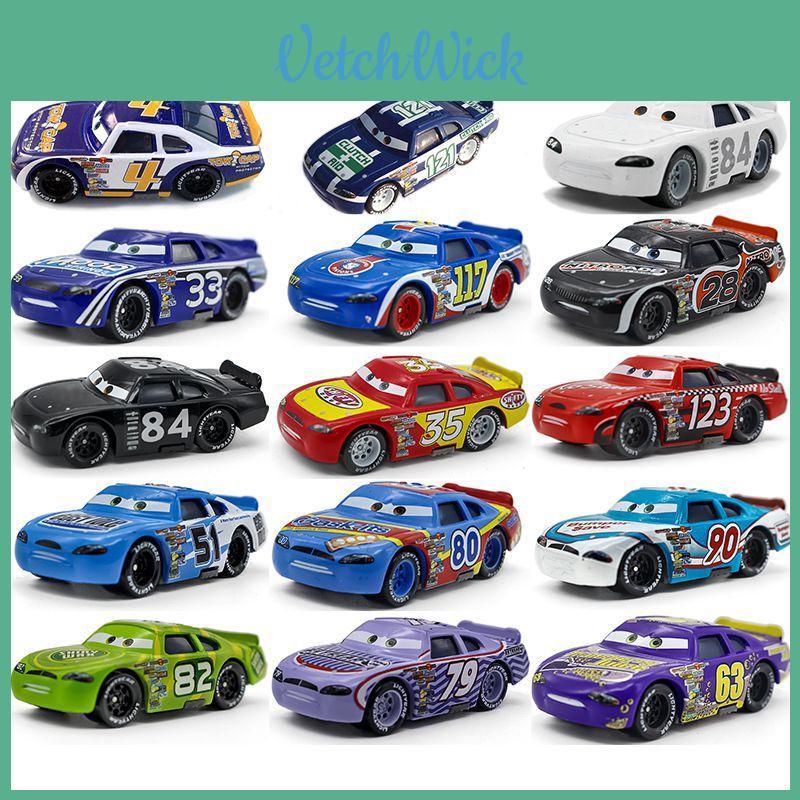 Durable Cars Lightning Mcqueen Alloy Toy Model Sheriff And Cabrera For Kids
