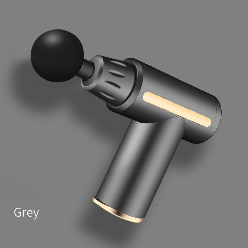 

Фасциальный пистолет Amazon Fascia Grab Мини-портативный фитнес-релаксация мышц Шейный мини-массажер Фасциальный пистолет серый