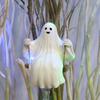 Halloween Decor Swing Ghost Figurines Resin Statues Sculptures Hanging Ornaments