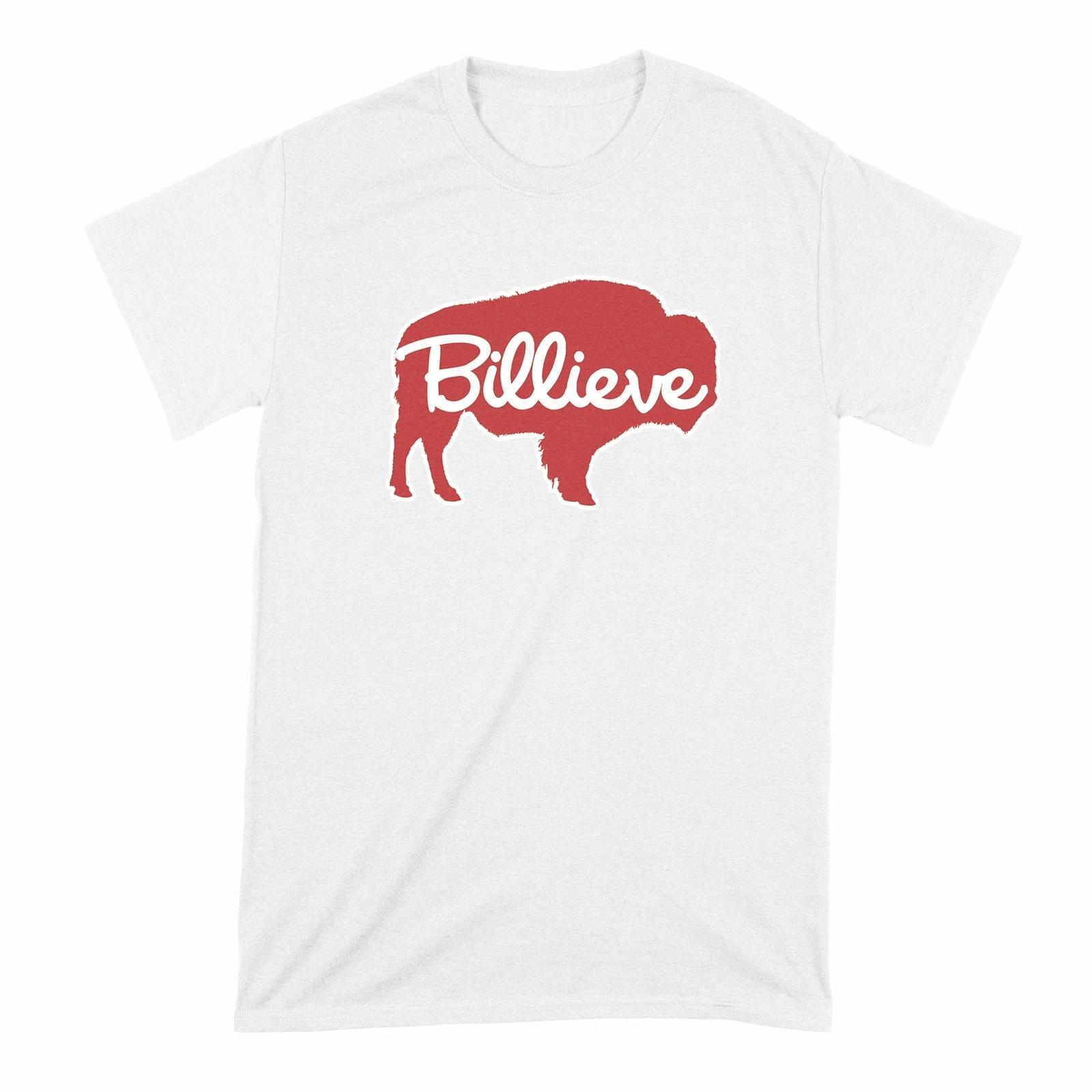Billieve Buffalo Shirt Billieve in Buffalo Football TShirt L