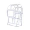 Vintage Rotating Wheel Picture Frame 5inch 12 Photos Classic Ferris Wheel Photo Display Frame DIY Rectangular Photo Organizer