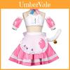 Costume Cosplay Uss Hammann di Azur Lane in Tessuto di Poliestere per Role Play Anime