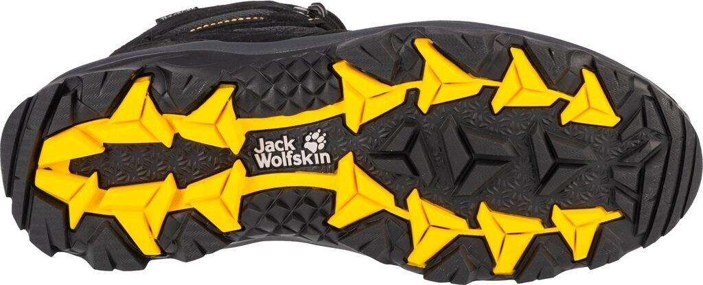 Hiking Shoes Jack Wolfskin Vojo 3 Texapore Mid (4042462) Black/burly Yellow XT