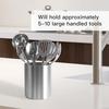 IMEEA Stainless Steel Chopstick Holder, Kitchen Tool Stand, Cutlery Storage Case, Silver