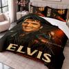 Elvis Presley 3Pcs Bedding Set Duvet Cover With Two Pillowcases For Bedroom Home Decoration