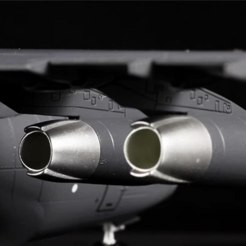 1:144 Kina Y-20 Transportfly Modell Legering Støpt Fly Miniatyr med Bevegelig Halefinne Hobby Modell for Barn