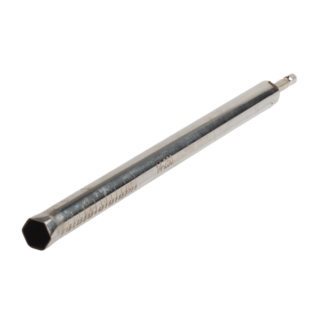 Power Nut Driver Runner Hollow Socket With Hex Shank Fit Long Bolts Ductwork For Hand Tools Socket Wrenche Accessory In Stock