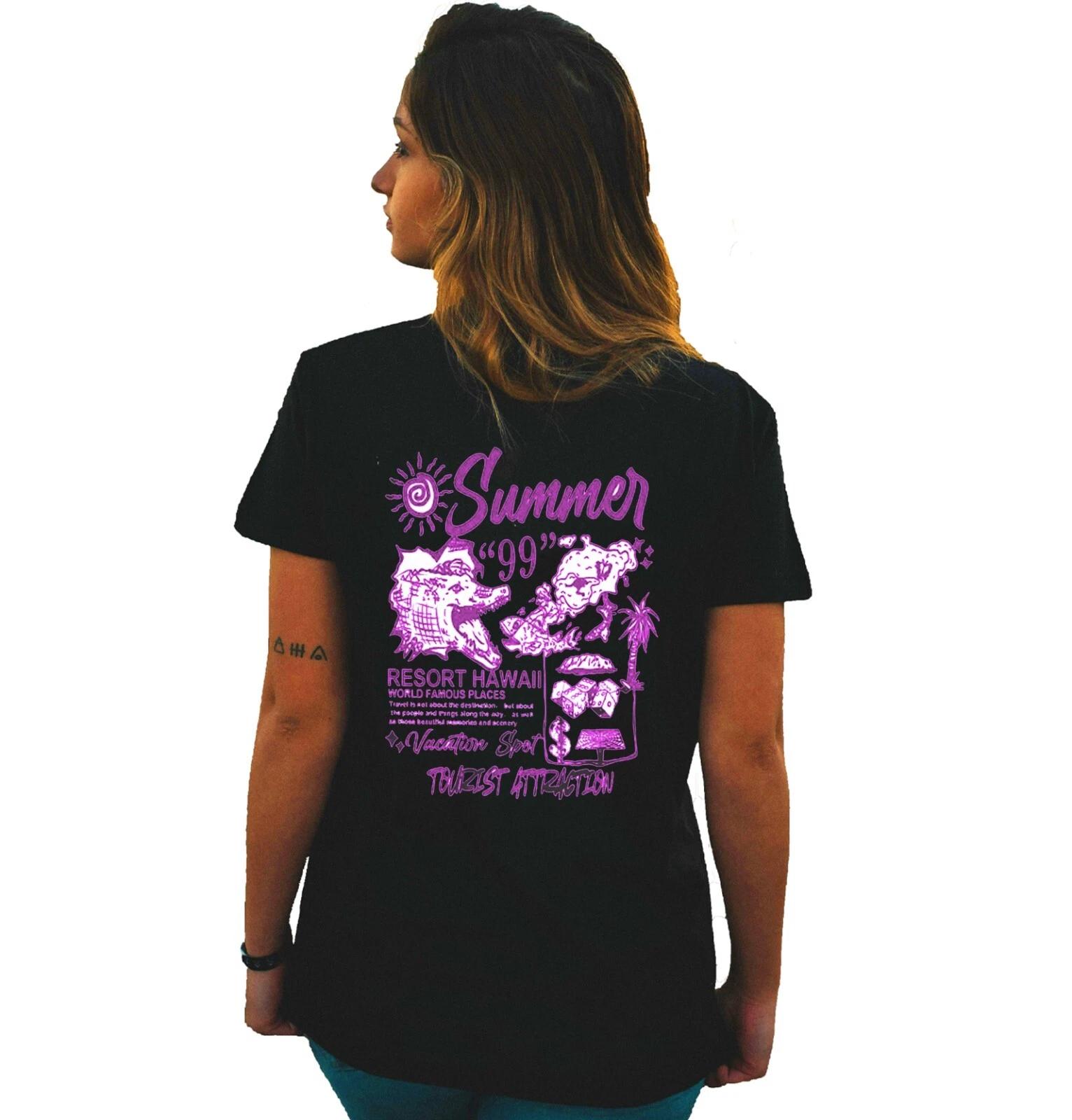 

Unisex Slim Fit T-Shirt - Summer 99 Original Student Summer Crewneck Stylish 2XL