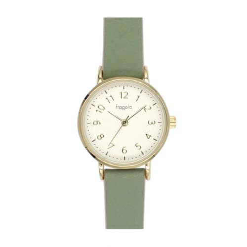 

Женские часы Fragola с цветным кожаным ремешком N01123S-1 GR Зеленый