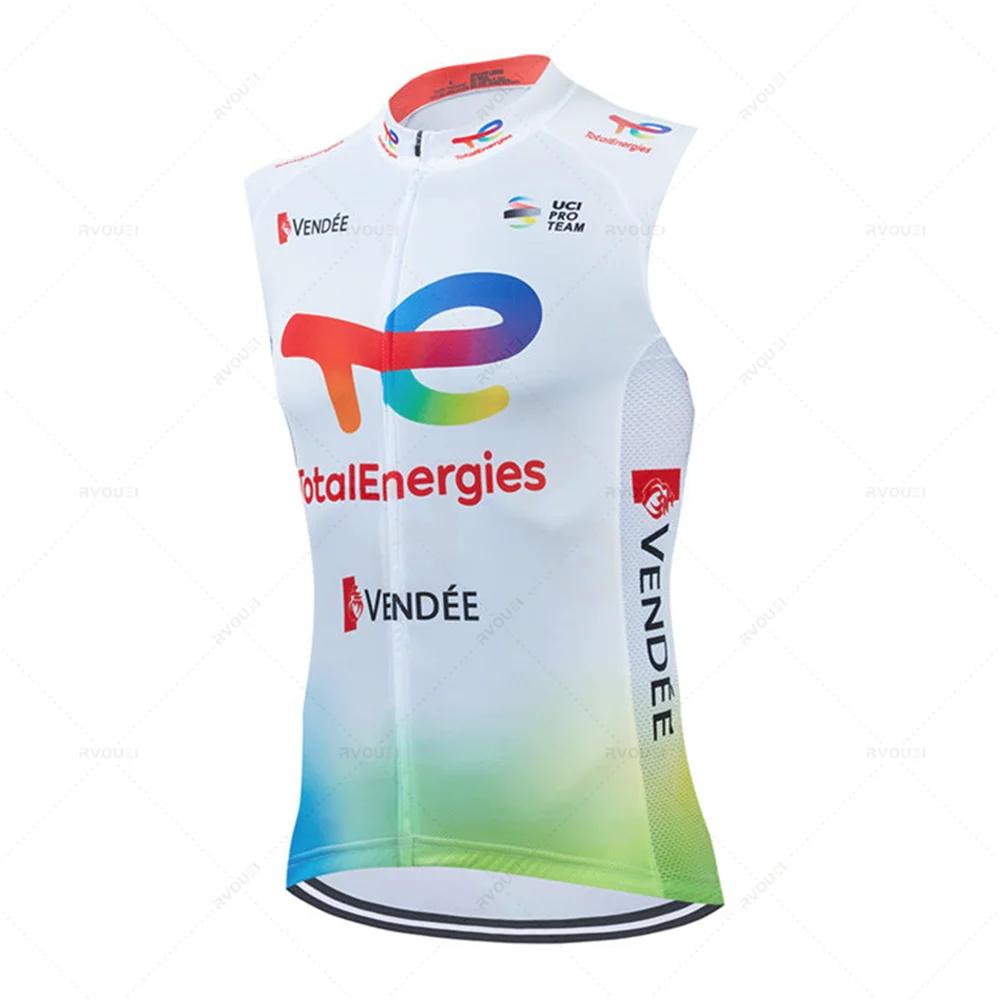Total Energies Radtrikot Set, Atmungsaktive Fahrradbekleidung, Ciclismo Kleidung, Sommer Kurzarm Sport Set 2026