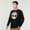 Timberland Tree Logo Print American Vintage Outdoor Sports Casual Comfortable Breathable Loose Crew Neck Long Sleeve T-Shirt Men Tops Black A2Q9U-001